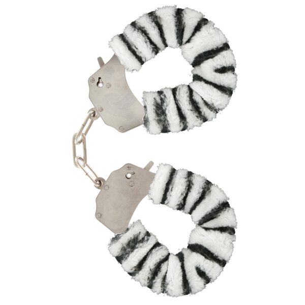 ALGEMAS COM PELÚCIA FURRY FUN ZEBRA TOYJOY - Image 5