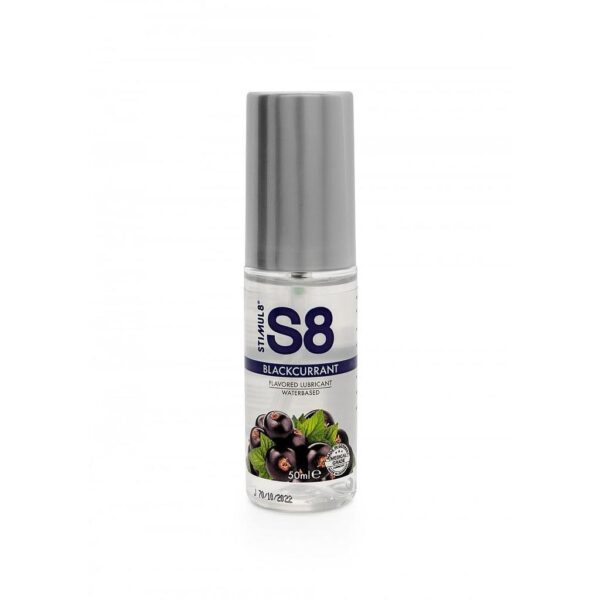 LUBRIFICANTE À BASE DE ÁGUA COM SABOR A GROSELHA NEGRA S8 STIMUL8 50ML - Image 2