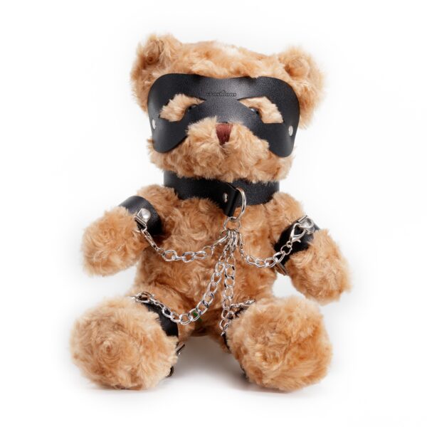URSO DE PELÚCIA BONDAGE CRUSHITO PRETO 31CM CRUSHIOUS - Image 7