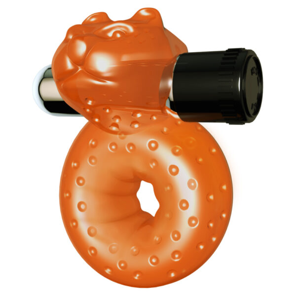 ANEL PARA O PÉNIS COM VIBRAÇÃO SEX PLEASE! MOROZKO LARANJA - Image 2