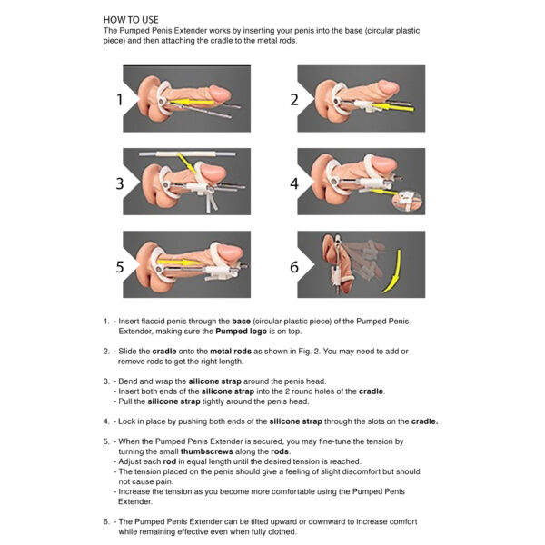 EXTENSOR DE PÉNIS POR TRAÇÃO PENIS EXTENDER PUMPED PRETO - Image 4