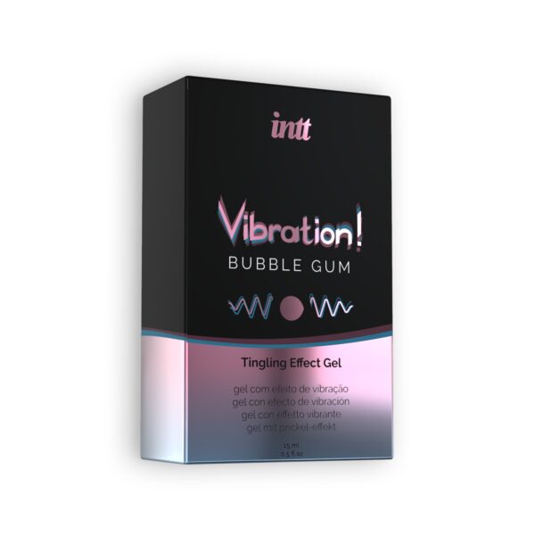 GEL COM VIBRAÇÃO VIBRATION PASTILHA ELÁSTICA INTT 15ML - Image 2