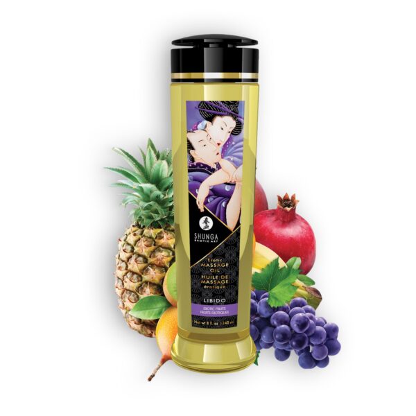 ÓLEO DE MASSAGEM SHUNGA LIBIDO FRUTOS EXÓTICOS 240ML - Image 2