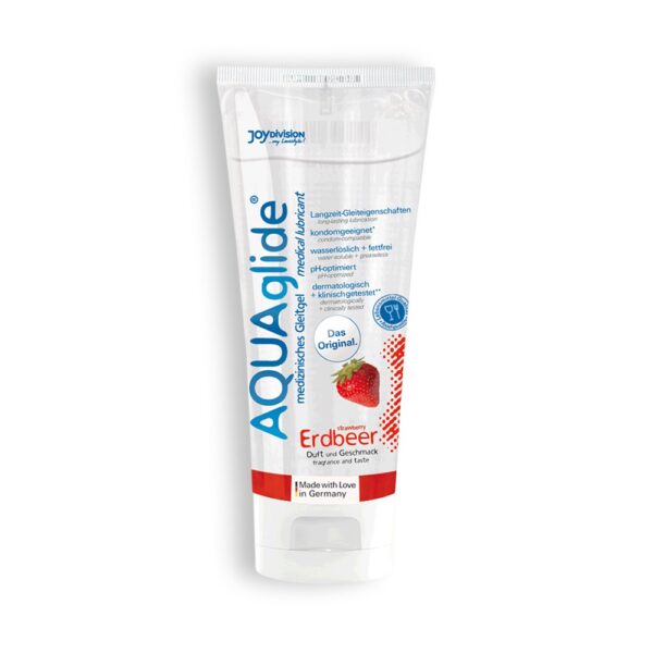 LUBRIFICANTE AQUAGLIDE MORANGO 100ML - Image 4
