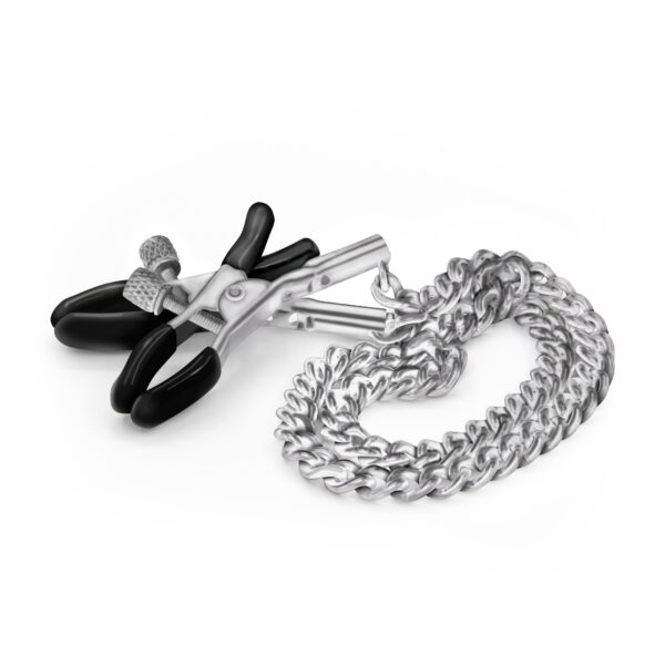 PINÇAS PARA MAMILOS SILVER NIPPLE CHAIN CLAMPS CRUSHIOUS - Image 2