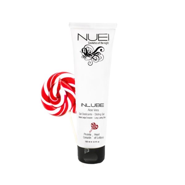 LUBRIFICANTE À BASE DE ÁGUA CHUPA EM FORMA DE CORAÇÃO INLUBE NUEI 100ML - Image 2