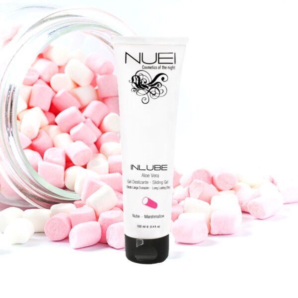 LUBRIFICANTE À BASE DE ÁGUA MARSHMALLOW INLUBE NUEI 100ML - Image 2
