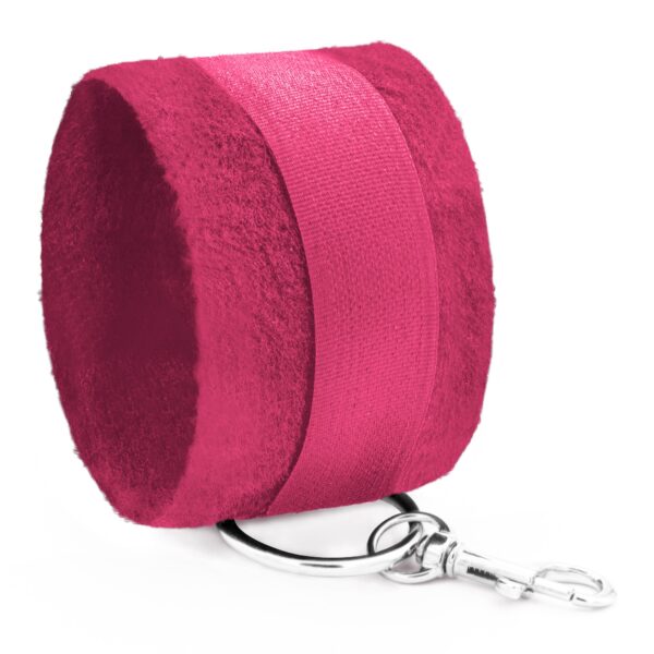 ALGEMAS DE VELCRO TOUGH LOVE COM CORRENTE DE 40CM EXTRA CRUSHIOUS ROSA - Image 3