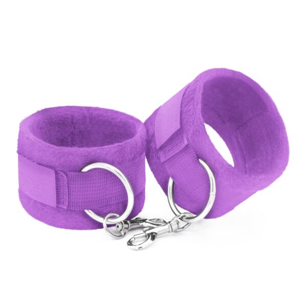 ALGEMAS DE VELCRO TOUGH LOVE COM CORRENTE DE 40CM EXTRA CRUSHIOUS ROXO - Image 4