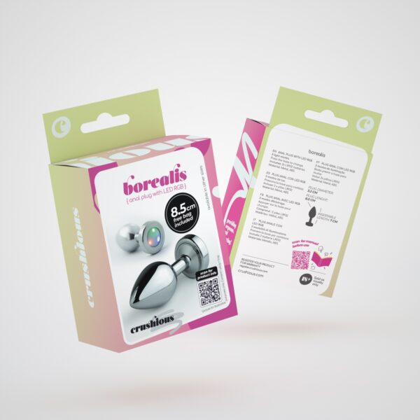 BOREALIS PLUG ANAL MÉDIO COM LED CRUSHIOUS - Image 8
