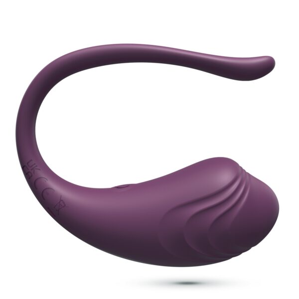 OVO VIBRATÓRIO RECARREGÁVEL COM COMANDO TAMAGO CRUSHIOUS ROXO - Image 3