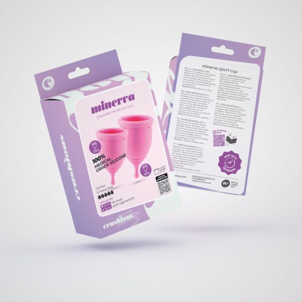 COPOS MENSTRUAIS MINERVA S + L COM BOLSA CRUSHIOUS - Image 12