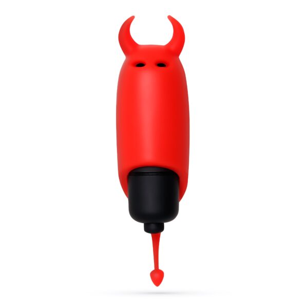 O-PET DIABO COM BALA DE 10 VIBRAÇÕES VERMELHO CRUSHIOUS - Image 2