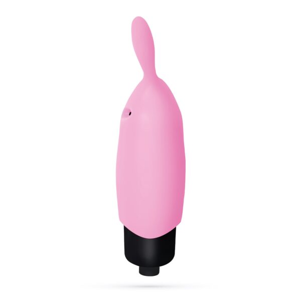 O-PET COELHO COM BALA DE 10 VIBRAÇÕES ROSA PASTEL CRUSHIOUS - Image 3
