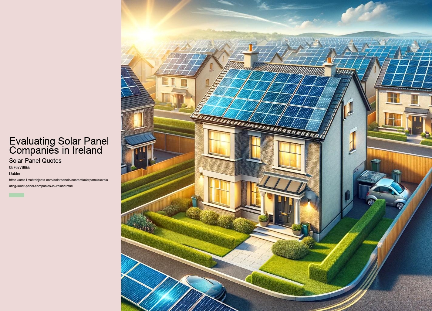 Impact of SEAI Grants on Solar Panel Costs