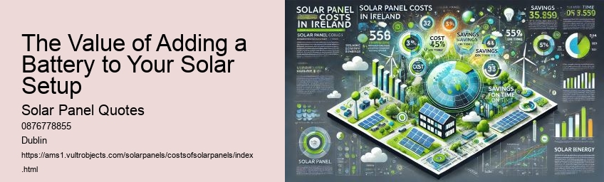 The Value of Adding a Battery to Your Solar Setup