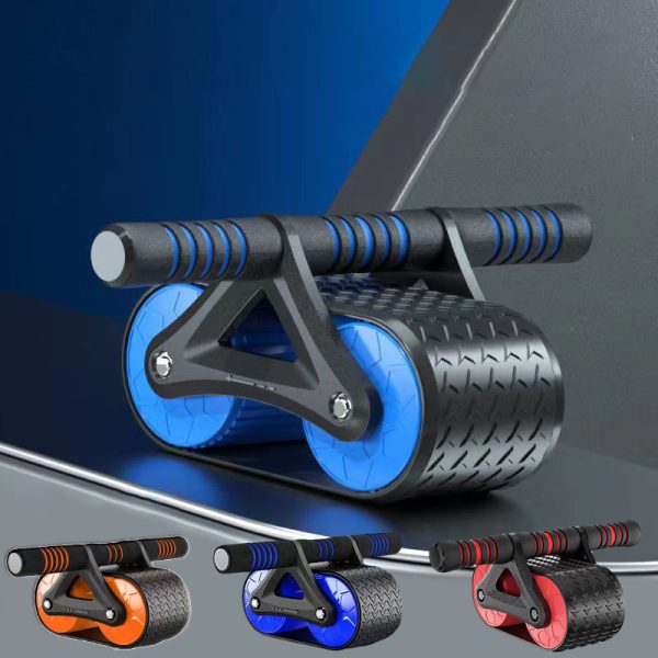 Double Wheel Abdominal Exerciser Women Men Automatic Rebound Ab Wheel Roller Waist Trainer Gym Sports Home Exercise Devices - Imagen 8