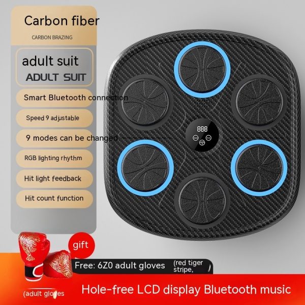 Music Boxing Target Training Wall Target Fitness Equipment - Imagen 9