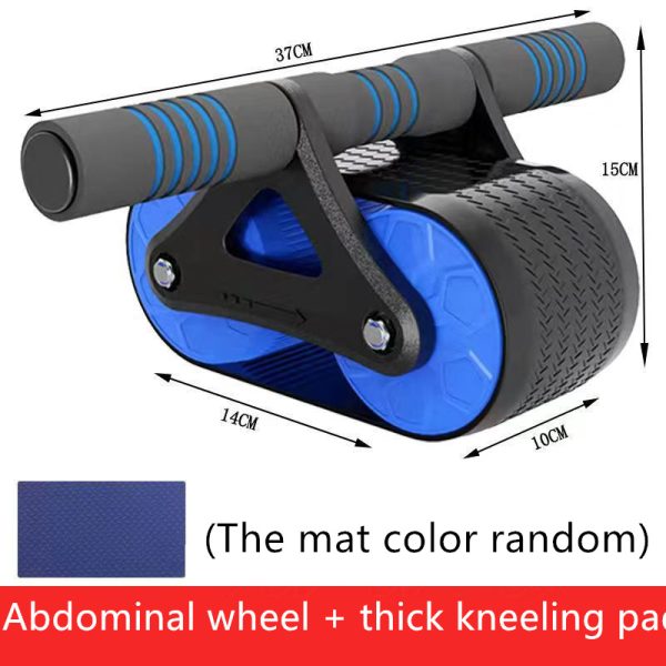 Double Wheel Abdominal Exerciser Women Men Automatic Rebound Ab Wheel Roller Waist Trainer Gym Sports Home Exercise Devices - Imagen 9