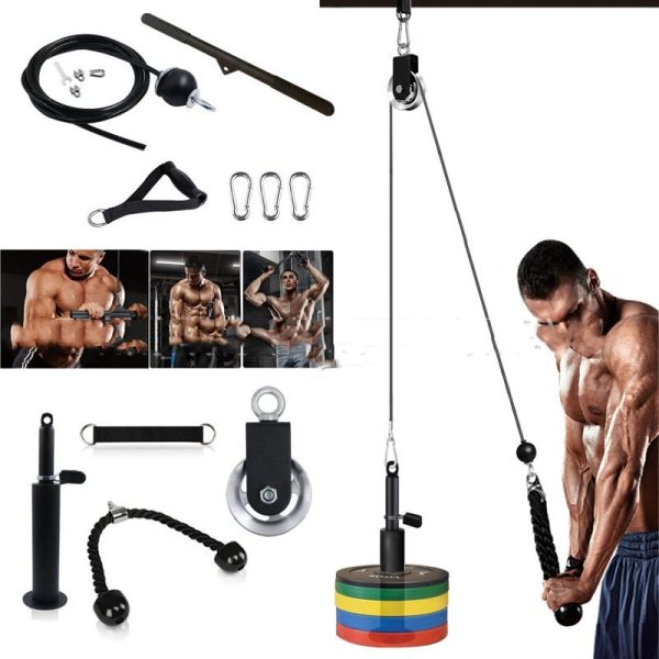 Fitness Equipment Pulley Suit Household - Imagen 3