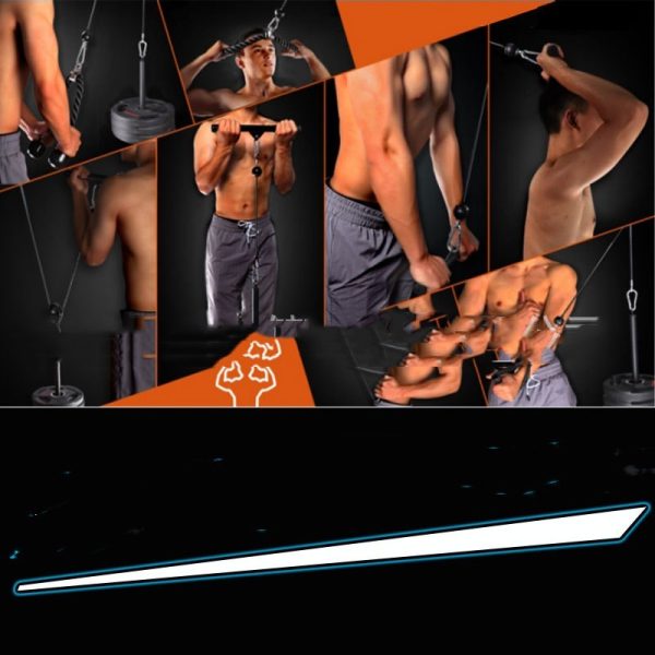 Fitness Equipment Pulley Suit Household - Imagen 4