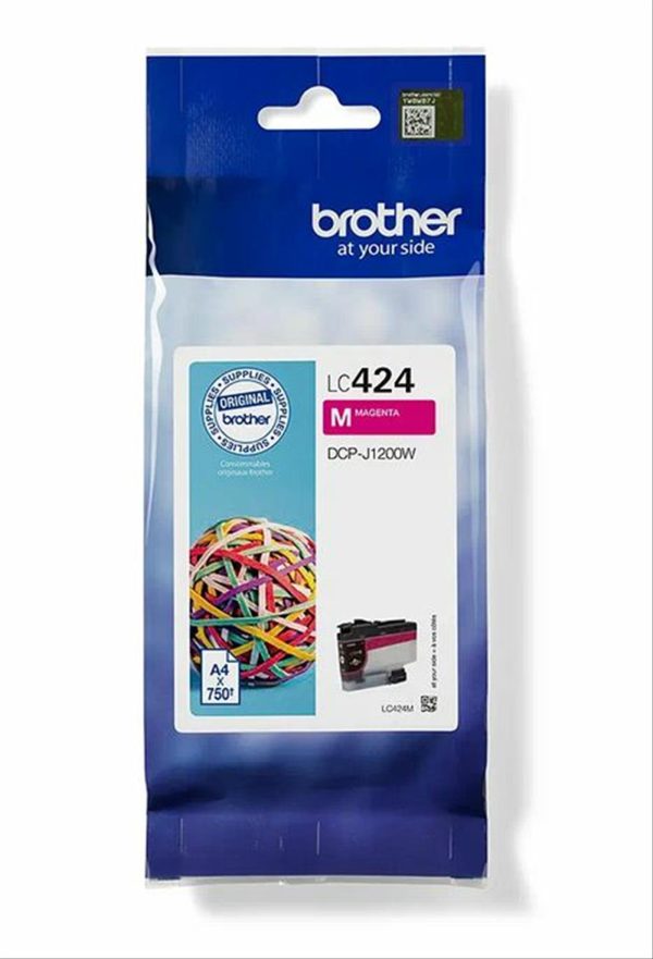 CARTUCHO DE TINTA BROTHER LC424 MAGENTA