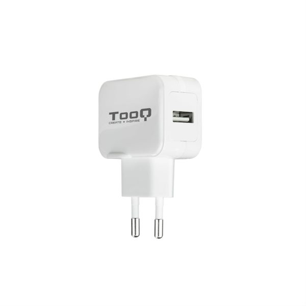 CARREGADOR USB TOOQ 5V 2.4 A BRANCO