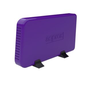 CAJA EXTERNA USB 3.5'' SATA MORADO APPROX