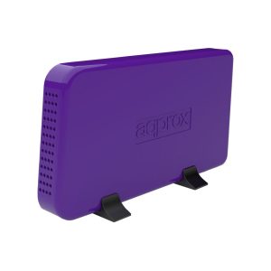 CAJA EXTERNA USB 3.5'' SATA 3.0 MORADO APPROX