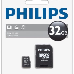 TARJETA MICRO SD 32GB PHILIPS CLASE 10