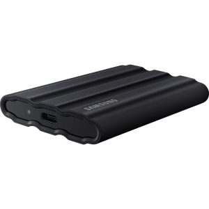 2 TB SSD SERIE PORTABLE T7 SHIELD BLACK SAMSUNG EXTERNO