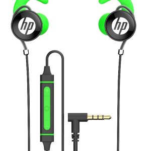 AURICULAR HP GAMING CON DOBLE MICROFONO ( EXTRAIBLE ) Y CONTROL DE VOLUMEN - VERDE