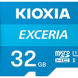 Tarjeta memoria micro secure digital sd kioxia 32gb exceria uhs - i c10 r100 con adaptador