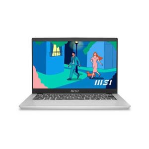 Portátil msi modern 14 c12m - 078xes urban silver i5 - 1235u -  8gb -  ssd 512gb -  intel iris xe -  14 fhd -  fdos