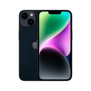 Telefono movil smartphone apple iphone 14 128gb negro sin cargador -  sin auriculares -  a15 bionic -  12mpx -  6.1pulgadas xdr -  5g