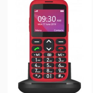 Telefono movil telefunken s520 senior phone - gps - 2.31pulgadas - rojo