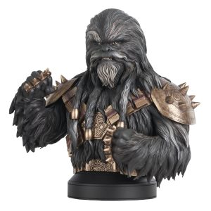Figura busto diamond collection star wars the book of boba fett krrsantan mini busto resina