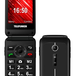 Telefono movil telefunken s430 senior phone - 2.8pulgadas - negro