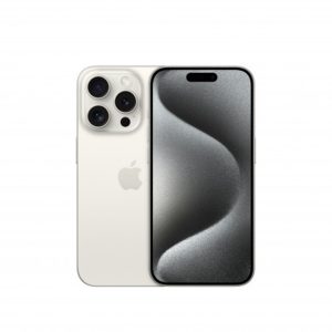 Movil iphone 15 pro 256gb white titanium