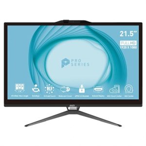 Ordenador all in one aio msi pro ap222t - 208es i3 - 13100 8 256 w11h 22pulgadas tactil