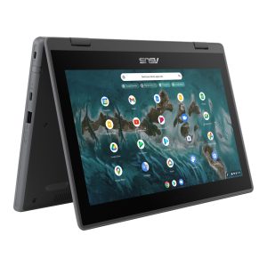 Portatil asus chromebook cr1100fka - bp0271 cel n4500 11.6pulgadas tactil 4gb - emmc32gb - wifi - bt - stylus pen - chrome
