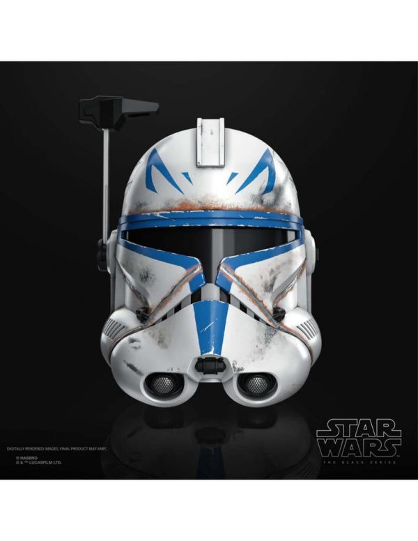 Réplica casco electronico hasbro star wars the black series clone captain rex