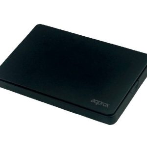 CAJA EXTERNA USB 2.5'' SATA SCREWLESS NEGRO APPROX