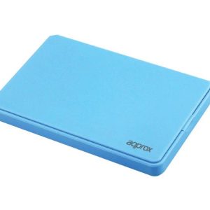 CAJA EXTERNA USB 2.5'' SATA USB 3.0 SCREWLESS AZUL CLARO APPROX