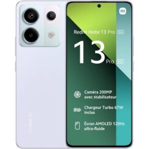 Smartphone Xiaomi Redmi Note 13 Pro 12GB/ 512GB/ 6.67"/ 5G/ Púrpura
