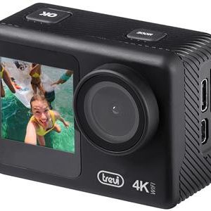 CÁMARA DE ACCIÓN DEPORTIVA 4K WI-FI CON CARCASA SUBACUÁTICA 30M TREVI GO 2550 4K
