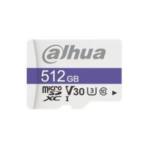 512GB MICROSD CARD, READ SPEED UP TO 100 MB/S, WRITE SPEED UP TO 80 MB/S, SPEED CLASS C10, U3, V30, TBW 70TB (DHI-TF-C100/512GB)