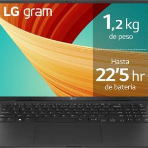 Portatil lg gram 16z90r - e  i7 - 1360p 16pulgadas 32gb  - ssd512gb - rtx3050 - wifi - bt - w11