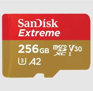 SanDisk Extreme 256 GB MicroSDXC UHS-I Clase 3