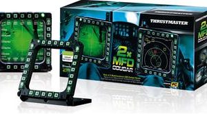 Thrustmaster MFD Cougar Pack Negro Palanca de mando PC